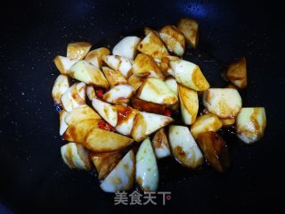 油焖茭白的做法步骤：5