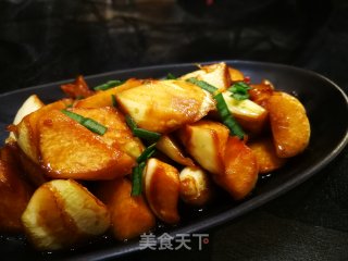 油焖茭白的做法步骤：9