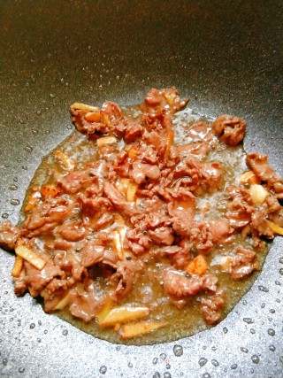 酸菜牛肉的做法步骤：5