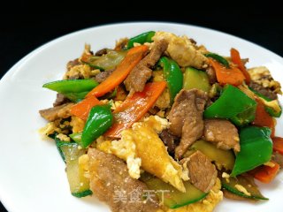 木须肉片的做法步骤：1