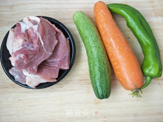 木须肉片的做法步骤：2