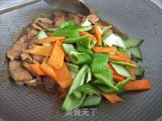 木须肉片的做法步骤：9