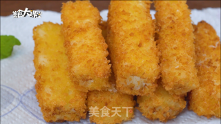 脆皮炸鲜奶的做法步骤：11