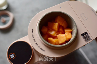 木瓜汁的做法步骤：2