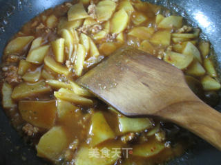 麻婆土豆的做法步骤：13
