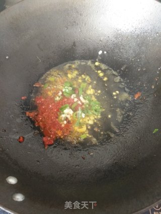 剁椒酱鱼香豆腐的做法步骤：5