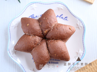 摩卡咖啡坚果小面包的做法步骤：12