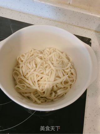 猪油花生酱拌面的做法步骤：5