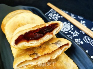 油炸豆沙饼的做法步骤：10
