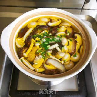 菌菇鸡汤的做法步骤：6