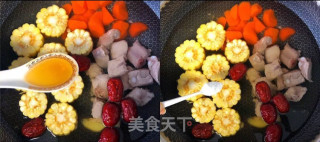 玉米萝卜排骨汤的做法步骤：4