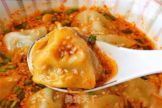 酸汤水饺的做法步骤：6