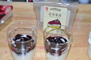 蓝莓麦片酸奶的做法步骤：6