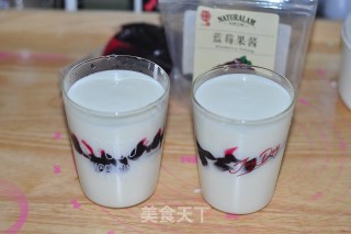 蓝莓麦片酸奶的做法步骤：7