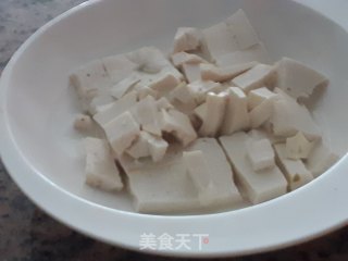 榨菜肉末蒸豆腐的做法步骤：5