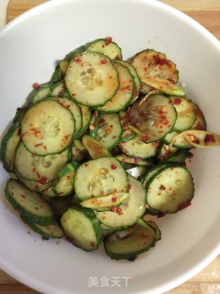 凉拌黄瓜的做法步骤：5