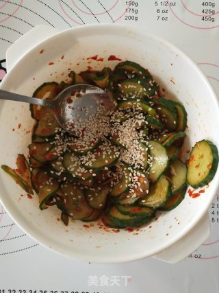 凉拌黄瓜的做法步骤：6