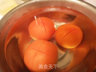 番茄炒蛋的做法步骤：2