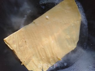 小炒豆皮的做法步骤：1