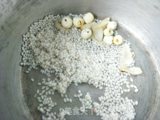 百合莲子绿豆粥的做法步骤：4