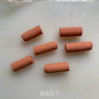 香肠酥皮卷的做法步骤：3