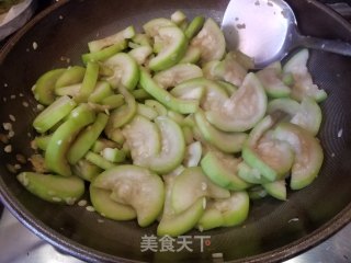 清炒蒲瓜的做法步骤：8