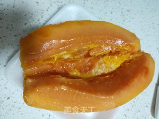 木瓜西瓜汁的做法步骤：2
