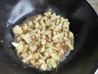 素炒菜花的做法步骤：8