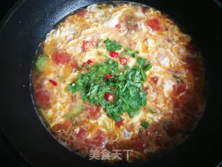 黄瓜榨菜蛋花汤的做法步骤：9
