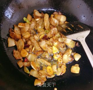 干锅菜花的做法步骤：4