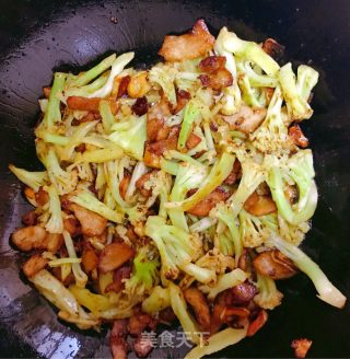 干锅菜花的做法步骤：5