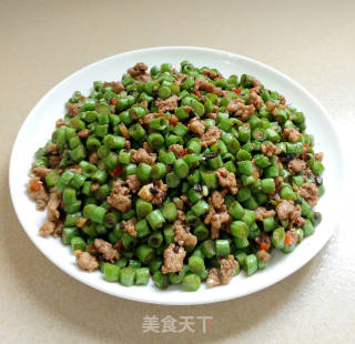 肉末豆角的做法步骤：8