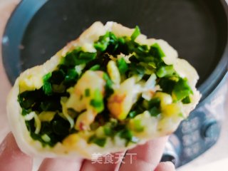 韭菜虾仁盒子的做法步骤：22
