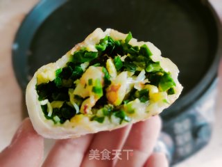 韭菜虾仁盒子的做法步骤：23