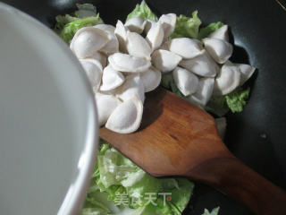 五号菜煮迷迷饺的做法步骤：5