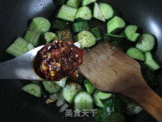 香辣青瓜的做法步骤：8