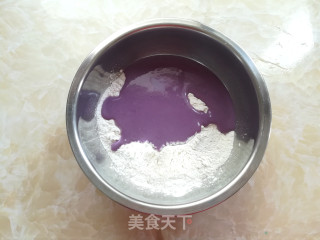 紫薯糯米糍的做法步骤：4