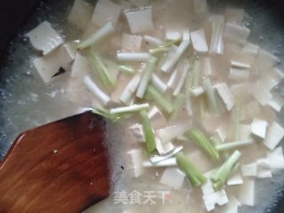 高汤炖豆腐的做法步骤：6
