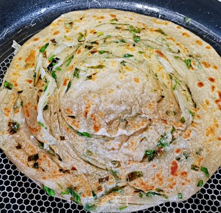 葱油手抓饼的做法步骤：8