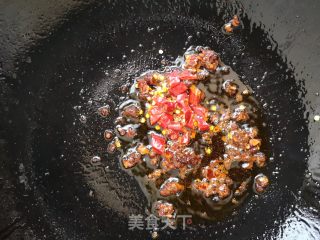 青椒炒海兔的做法步骤：5