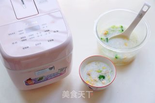 假日宝宝餐-菜饭&鸡蛋羹的做法步骤：10