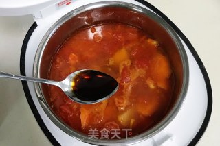 番茄土豆牛腩汤的做法步骤：11