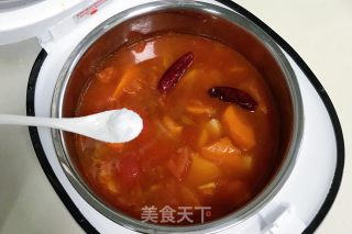 番茄土豆牛腩汤的做法步骤：14