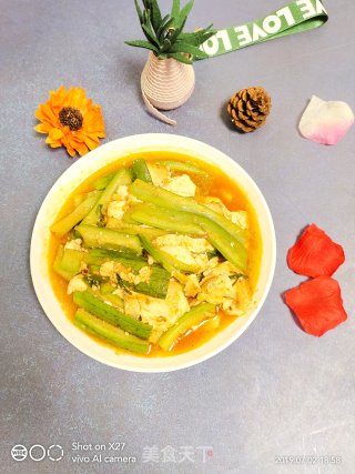 豆腐炒丝瓜的做法步骤：5