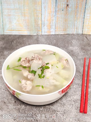 排骨冬瓜汤的做法步骤：4