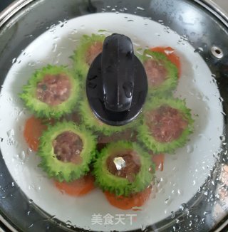 蒸苦瓜酿肉的做法步骤：5
