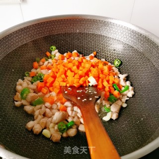 炒三丁的做法步骤：7