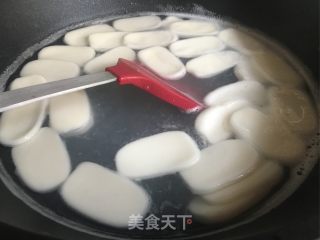 油泼年糕的做法步骤：4