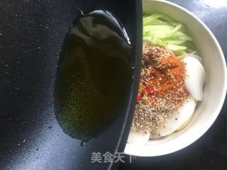 油泼年糕的做法步骤：10