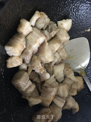 肉烧土豆山药的做法步骤：3